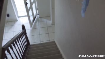 Private.com -Blondie Fesser Consigue Ladrón Polla En Su Coño!